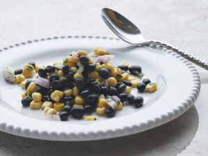 black bean & corn salad