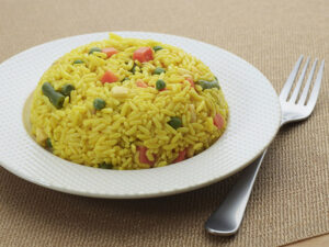 yellow rice pilaf