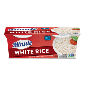 minute rice ready to serve