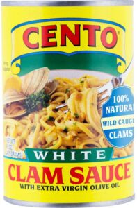 cento clam sauce canned