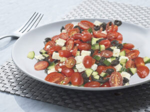 mediterranean cherry tomato medley salad