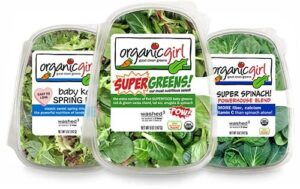 organic girl salads