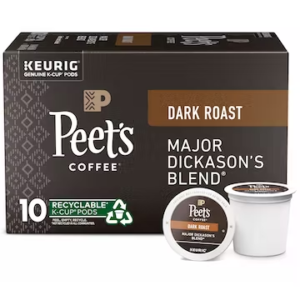 peets k-cups coffee