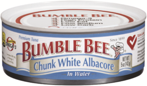 bumble bee solid white tuna