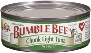 bumble bee chunk light tuna