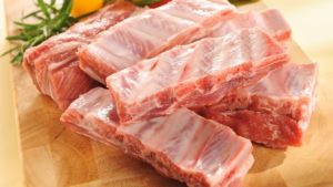 medium pork spare ribs