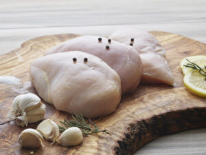 grade a bone -in chicken breast