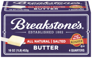 breakstone’s  butter quarters salted or unsalted